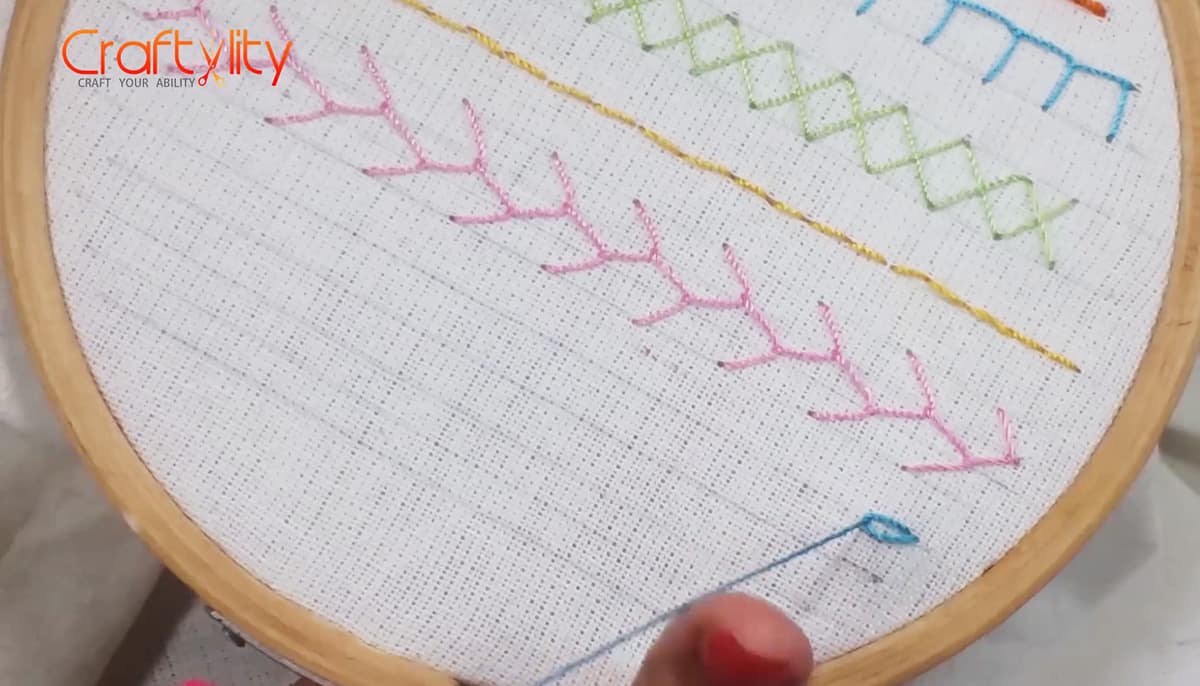 How To Do Chain Stitch Step By Step Instructions Craftylity