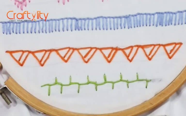 Hand Embroidery for Beginners : 10 Blanket Stitch Variations - Craftylity