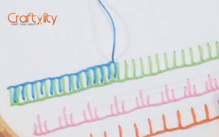 Hand Embroidery for Beginners : 10 Blanket Stitch Variations - Craftylity